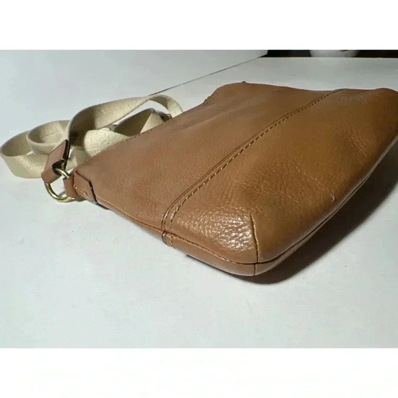 Brown Leather Crossbody Bag - Picture 4 of 6